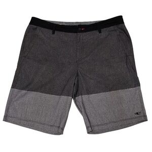 O'Neil Mens Hybrid Hyperdry Comfort Stretch Shorts 38 Relaxed Fit 10" Surf Beach